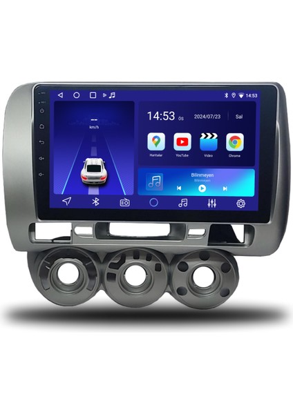 Honda Jazz 2002-2008 Manuel Klima 4+32 GB Android Multimedya Sistemi