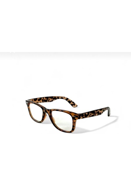 Leopar Çarpraz Kesim Unisex Mavi Işık Korumalı Gözlük fiyatları