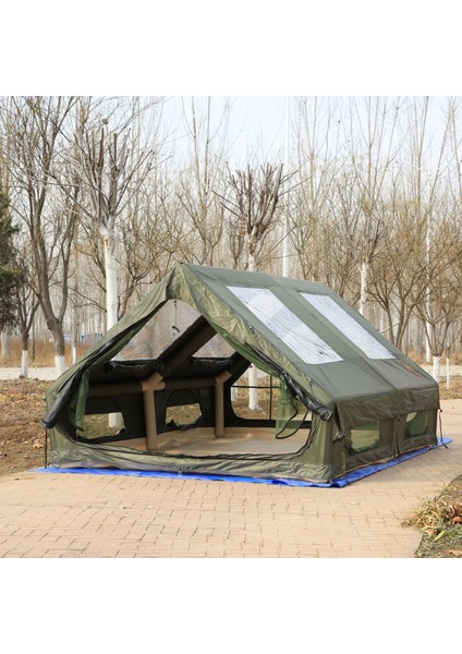 Glampıng Family Şişme Kamp Çadırı 300*400*200 cm (YEŞİL)