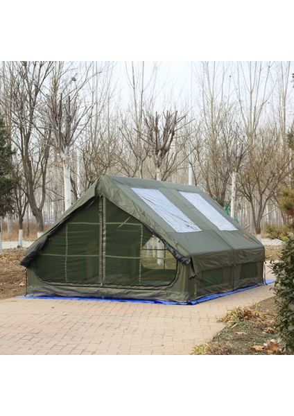 Glampıng Family Şişme Kamp Çadırı 300*400*200 cm (YEŞİL)