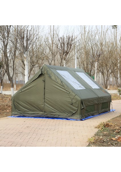 Glampıng Family Şişme Kamp Çadırı 300*400*200 cm (YEŞİL)