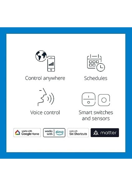 Matter Teknolojisi Spacesense ve ile Uyumlu, Google Gome Alexa ve Şekil Verin, M, Istediğiniz Şerit 3 Akıllı Neon Yeni