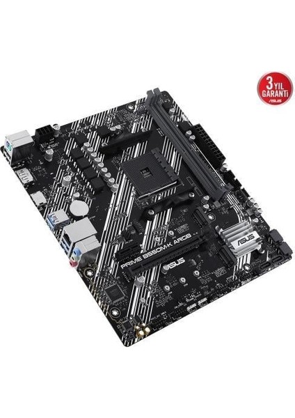 Prıme B550M-K Argb Ddr4 M2 Pcıe Nvme HDMI DVI Pcıe 16X V4.0 Am4 Matx