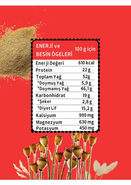 Afyon Katkısız Doğal Sarı Haşhaş Ezmesi - 1 Kg