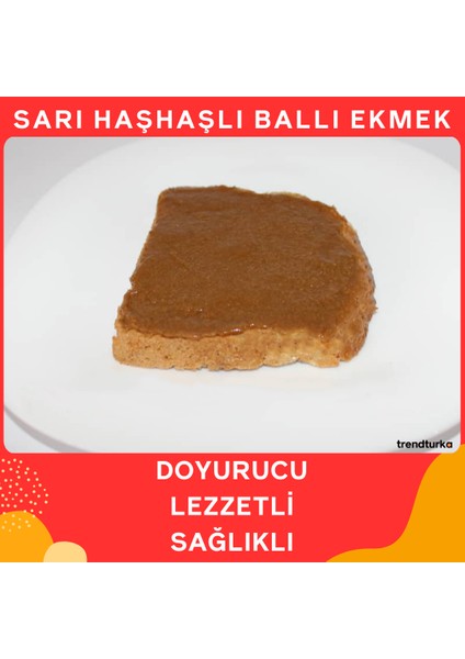 Afyon Katkısız Doğal Sarı Haşhaş Ezmesi - 1 Kg