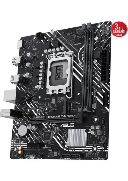 Prıme H610M-F D4 R2.0-Csm Ddr4 HDMI Pcıe 4.0 1700P Matx Kurumsal Anakart