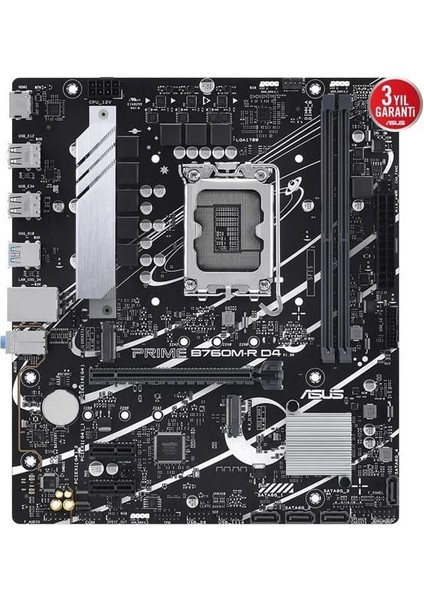 Prıme B760M-R D4 Ddr4 HDMI Pcıe 4.0 1700P Matx
