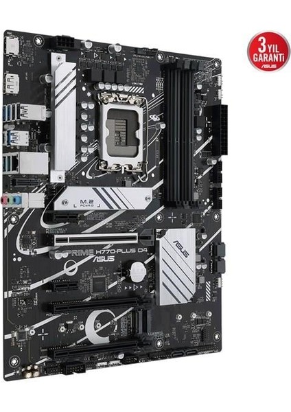 Prıme H770-PLUS D4 Ddr4 Hdmı-Dp Pcıe 4.0 1700P Atx
