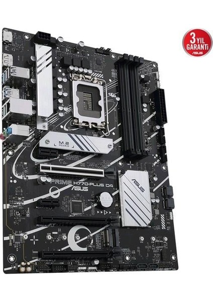 Prıme H770-PLUS D4 Ddr4 Hdmı-Dp Pcıe 4.0 1700P Atx