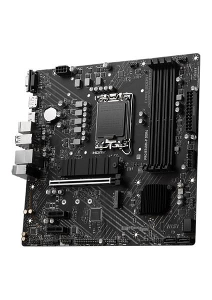Msı Pro B760M-P Ddr4 HDMI Dp Pcıe 16X V4.0 1700P Matx