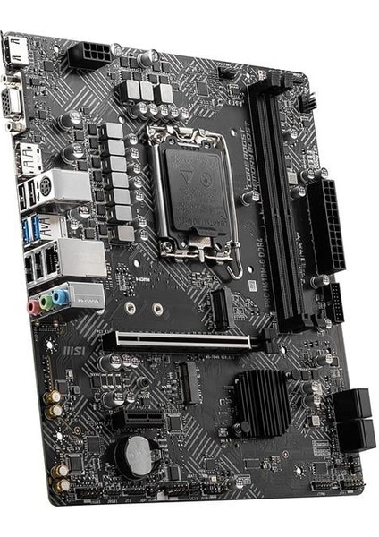 Msı Pro H610M-G Ddr4 M2 Pcıe Nvme HDMI Pcıe 16X V4.0 1700P Matx