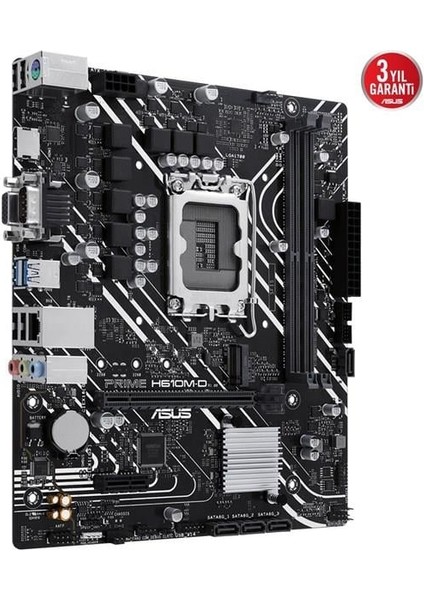 Prıme H610M-D Ddr5 HDMI Serıal Port Pcıe 4.0 1700P Matx