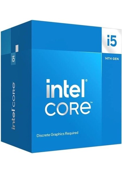 Core I5 14400F 29.5mb 10çekirdekli VGA Yok 1700P 65W Kutulu+Fanlı