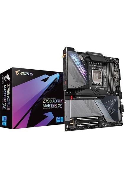 Gıgabyte Z790 Aorus Master x Wıfı-7 Ddr5 Hdmı-Dp Pcıe 5.0 1700P Eatx