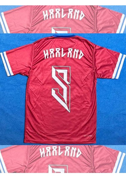 Haaland 9 Kırmızı Forma - Norveç Milli Takım Haaland