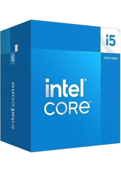 Core I5 14400 29.5mb 10çekirdekli O/b UHD VGA 1700P 65W Kutulu+Fanlı