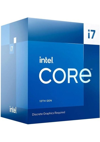 Core I7 13700F 54MB 16çekirdekli VGA Yok 1700P 65W Kutulu+Fanlı