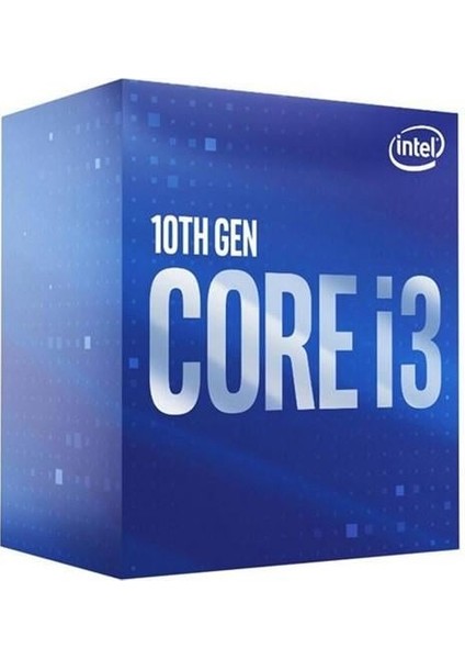 Core I3 10100 6mb 4çekirdekli O/b UHD630 1200P 65W Kutulu+Fanlı
