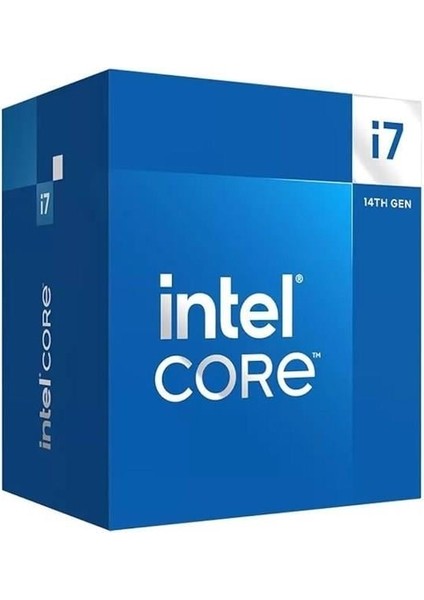 Core I7 14700 61MB 12çekirdekli O/b UHD 770 1700P 65W Kutulu+Fanlı