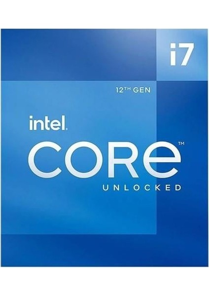 Core I7 12700 25MB 8çekirdekli O/b UHD VGA 1700P 65W Kutulu+Fanlı