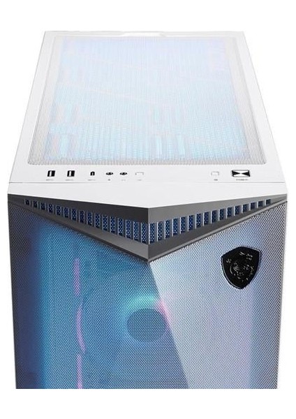 Msı Mpg Gungnır 300R Aırflow 4-Rgb Fanlı Gamıng Mıd-Tower Pc Kasası Beyaz
