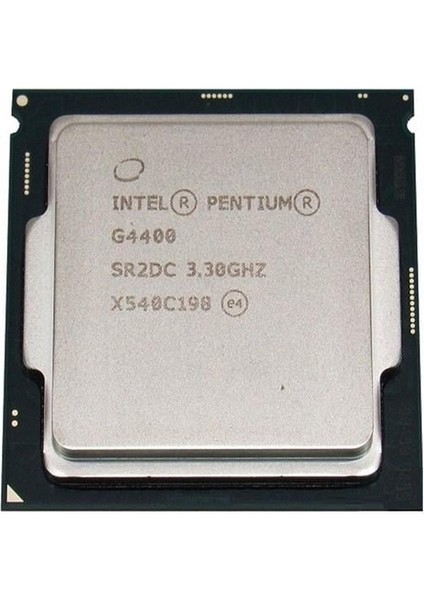 Pentium G4400 3mb 2çekirdekli O/b HD510 1151P 54W Kutusuz Fansız