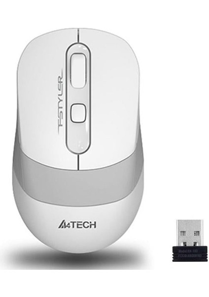 A4 Tech FG10 Kablosuz 2000DPI Optic Beyaz Mouse