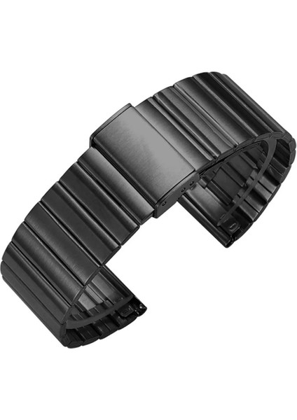 Amazfit Gtr 2 - Amazfit Gtr 2e Uyumlu Çelik Metal Kordon 22MM modelleri