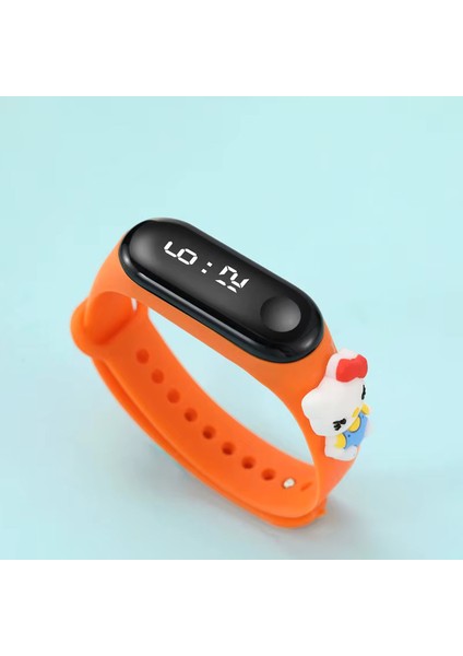 Figürlü Hello Kitty Dijital Çocuk Saati