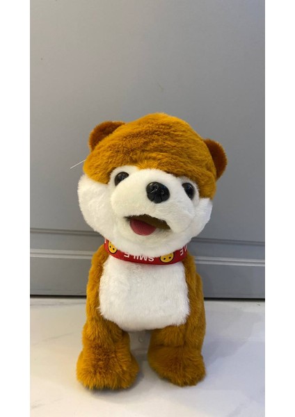 Müzikli Yürüyen Havlayan Yalayan Kuyruk ve Başını Sallayan Ses Kaydını Tekrarlayan Peluş Köpek fiyatları