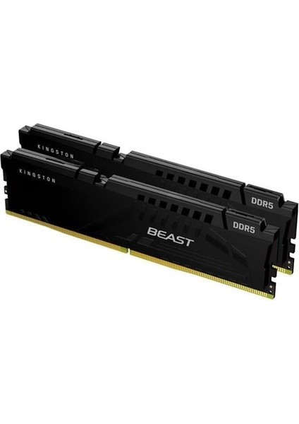 Kıngston 16GB (2x 8gb) Ddr5 5600MHZ CL36 Dual Kıt Pc Ram Beast KF556C36BBEK2-16TR