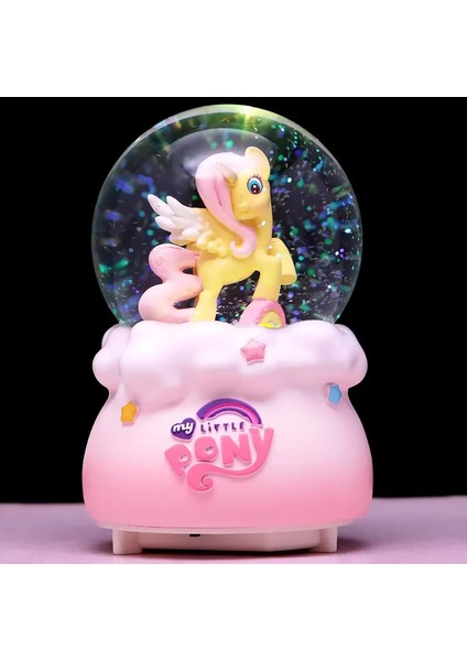 My Little Pony Kar Küresi Büyük Boy Tam Otomatik Işıklı Müzikli Püskürtmeli