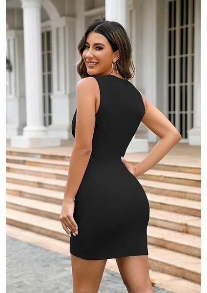 Kadın Abiye Düğün Nişan Kına Gece Mezuniyet Şık Dekolte Detaylı Kokteyl Gece Davet Elbisesi modelleri