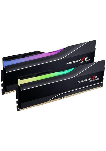 Gskıll 32GB (2x 16GB) Ddr5 6000MHZ CL16 Dual Kıt Rgb Pc Ram Trıdent Z Neo F5-6000J3636F16GX2-TZ5NR