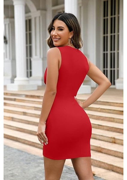 Kadın Abiye Düğün Nişan Kına Gece Mezuniyet Şık Dekolte Detaylı Kokteyl Gece Davet Elbisesi modelleri