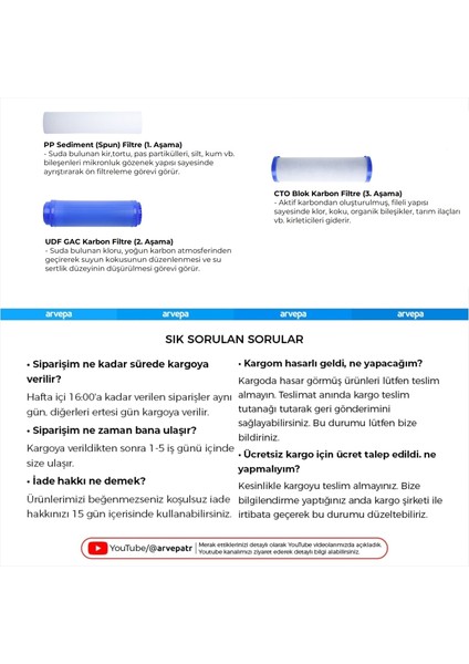 Açık Kasa Su Arıtma Cihazı Çift Sediment 3'lü Ön Filtre Set fiyatları