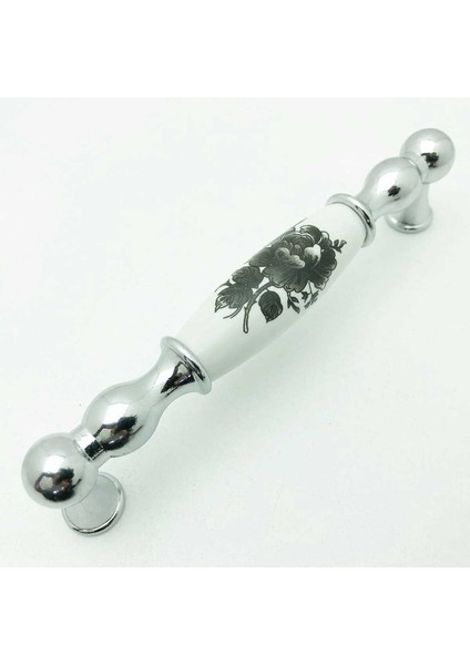 Top Kapı 128 Gül Desenli Kulp