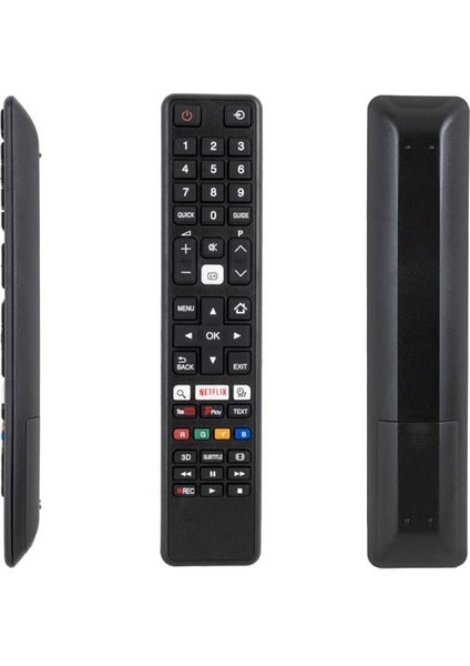 Weko Kl Toshıba CT-8069 Netflıx*youtube Tuşlu Siyah LCD LED Tv Kumanda