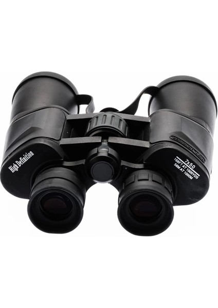 High Defination 7X50 Geniş Ön Mercek Profesyonel El Dürbünü 1000M/56M