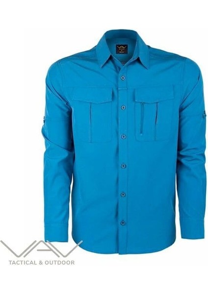 Vav Uzun Kol Gömlek Tacflex-02 Mavi M indirimleri