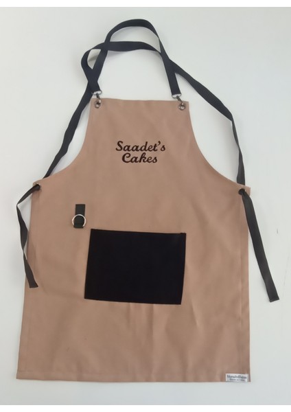 Mutfak Resim Sanat Barista Garson Kuaför Boya Atölye Iş Önlüğü Su Tutmaz Kumaş Isme Özel