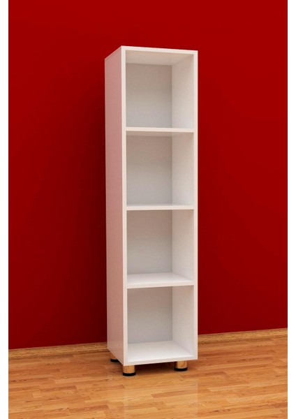 Modüler Kitaplık Ofis Dolabı Evrak ve Dosya Dolabı 3G-002-AD-BEYAZ / 35x35x116h indirimleri