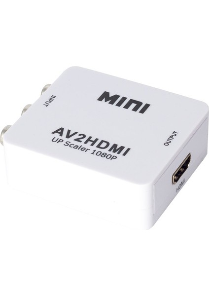 Yeni Xdn Powermaster PM-12857 Rca Av To HDMI Çevi̇ri̇ci̇ Konvertör