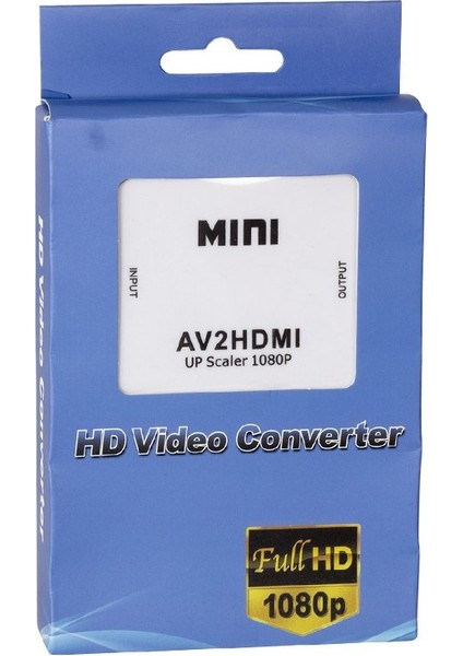 Yeni Xdn Powermaster PM-12857 Rca Av To HDMI Çevi̇ri̇ci̇ Konvertör