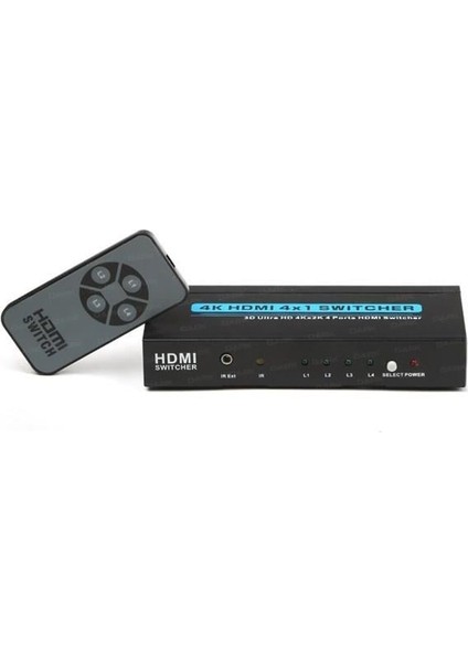 5port DK-HD-SW4X1K 5port HDMI (Giriş) 1port HDMI (Çıkış) 4K HDMI Switch