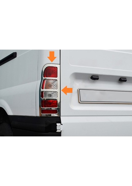 Stop Çerçevesi Krom 2 Parça Transit Van 2003-2013 Arası Modeller Için fiyatları