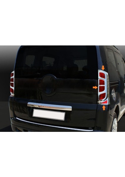 Stop Çerçevesi Abs Krom 2 Parça Bipper Mini Van Lav 2008 ve Sonrası Modeller Için fiyatları