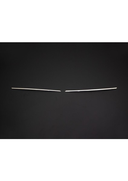 Ön Panjur Krom 2 Parça Clio-5 HB 5D 2019 Ve Sonrası Modeller İçin