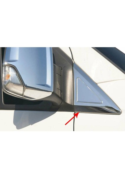 Kelebek Cam Yeri Krom 2 Parça Sprinter Van 2019 ve Sonrası Modeller Için fiyatları