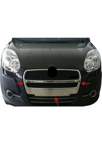 Ön Panjur Krom Doblo Panel Van Lav 2012-2014 Arası Modeller Için fiyatları